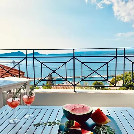 Lägenhet Zoe's Sea View Pylos